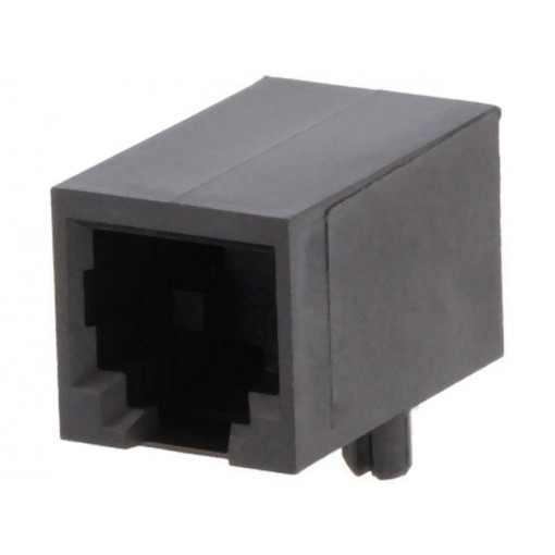 SS-6466-NF; Socket; RJ12; PIN: 6; Layout: 6p6c; THT; on PCBs; angled; BEL FUSE