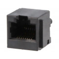 SS-650810-A-FLS; Socket; RJ45; PIN: 8; Layout: 8p8c; THT; on PCBs; straight; BEL FUSE