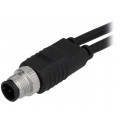 SS-040000-M00-YSB01; Splitter; M12 male,cable x2; A code-DeviceNet / CANopen; PIN: 4; AMPHENOL