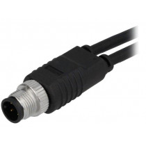 SS-040000-M00-YSB01; Splitter; M12 male,cable x2; A code-DeviceNet / CANopen; PIN: 4; AMPHENOL