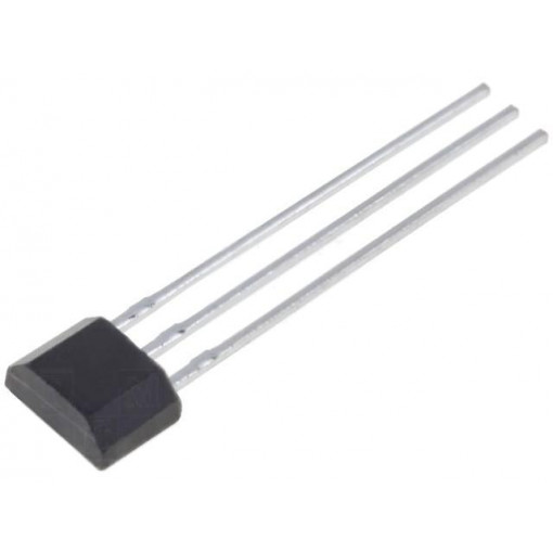SS443R; Sensor: Hall; unipolar; Case: TO92; Range: 45÷205Gs; Usup: 3÷24VDC; HONEYWELL