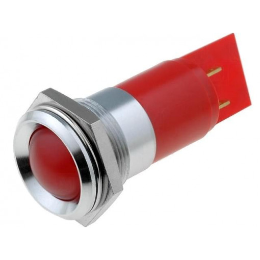 SSBD 22H0249; Indicator: LED; recessed; 24÷28VDC; 24÷28VAC; Cutout: Ø22.2mm; IP67; SIGNAL-CONSTRUCT