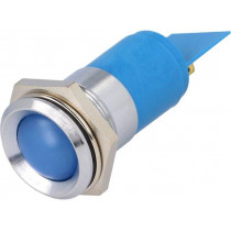 SSBD22H4249; Indicator: LED; recessed; 24÷28VDC; 24÷28VAC; Cutout: Ø22.2mm; IP67; SIGNAL-CONSTRUCT