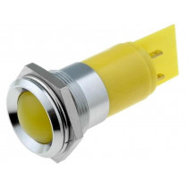 SSBD22H1249; Indicator: LED; recessed; 24÷28VDC; 24÷28VAC; Cutout: Ø22.2mm; IP67; SIGNAL-CONSTRUCT