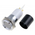 SSBD22H6289; Indicator: LED; recessed; 230VDC; 230VAC; Cutout: Ø22.2mm; IP67; SIGNAL-CONSTRUCT