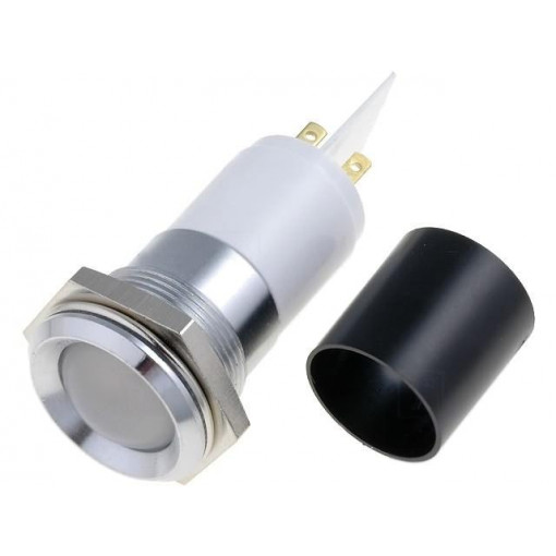 SSBD22H6289; Indicator: LED; recessed; 230VDC; 230VAC; Cutout: Ø22.2mm; IP67; SIGNAL-CONSTRUCT