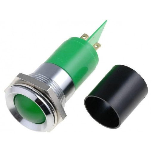 SSBD22H7289; Indicator: LED; recessed; 230VDC; 230VAC; Cutout: Ø22.2mm; IP67; SIGNAL-CONSTRUCT