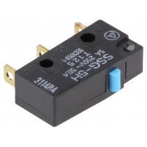 SSG-5H; Microswitch SNAP ACTION; without lever; SPDT; 3A/250VAC; ON-(ON); OMRON OCB