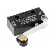 SSG-5L2P; Microswitch SNAP ACTION; with lever (with roller); SPDT; Pos: 2; OMRON OCB