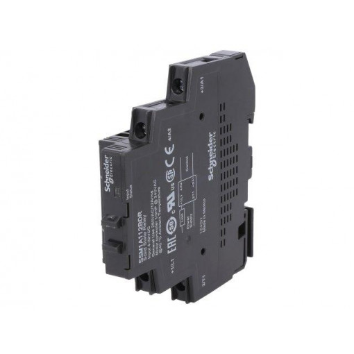 SSM1A16BD; Relay: solid state; Ucntrl: 4÷32VDC; 6A; 24÷280VAC; DIN; 12mm; IP20; SCHNEIDER ELECTRIC SSM1A16BD; Relay: solid state; Ucntrl: 4÷32VDC; 6A; 24÷280VAC; DIN; 12mm; IP20; SCHNEIDER ELECTRIC