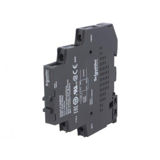 SSM1A36BDR; Relay: solid state; Ucntrl: 4÷32VDC; 6A; 48÷600VAC; DIN; 12mm; IP20; SCHNEIDER ELECTRIC