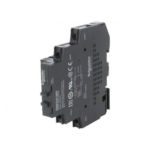 SSM1D212BD; Relay: solid state; Ucntrl: 4÷32VDC; 12A; 1÷60VDC; DIN; Series: SSM; SCHNEIDER ELECTRIC