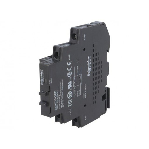 SSM1D312BD; Relay: solid state; Ucntrl: 4÷32VDC; 12A; 1÷100VDC; DIN; Series: SSM; SCHNEIDER ELECTRIC
