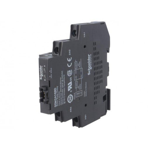 SSM2A16BD; Relay: solid state; Ucntrl: 4÷32VDC; 6A; 24÷280VAC; 1-phase,double; SCHNEIDER ELECTRIC