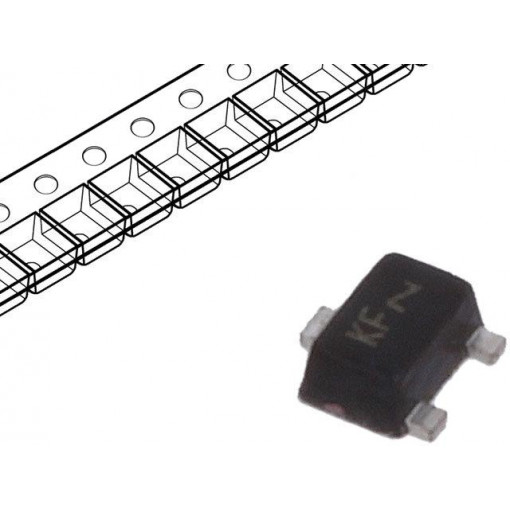 SSM3K37MFV,L3F; Transistor: N-MOSFET; unipolar; 20V; 0.25A; 0.15W; SOT723; TOSHIBA