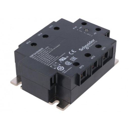 SSP3A250BDR; Relay: solid state; Ucntrl: 4÷32VDC; 50A; 48÷530VAC; 3-phase; IP20; SCHNEIDER ELECTRIC