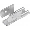 ; Terminal: flat; 6.3mm; 0.8mm; 1 x female,3 x male; tinned; brass; 