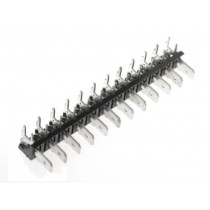 XY256R-A(7.62)-12PIN; Terminal: spade terminal strip; 6.3mm; THT; 250V; angled 90°; 12A; XINYA