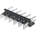 XY256V-A(7.62)-6PIN; Terminal: spade terminal strip; 6.3mm; THT; 250V; straight; ways: 6; XINYA