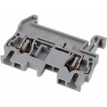 ST 2,5 3031212; Splice terminal: rail; 0.08÷2.5mm2; ways: 1; terminals: 2; grey; PHOENIX CONTACT