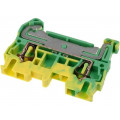 ST 2,5-PE 3031238; Splice terminal: rail; 0.08÷2.5mm2; ways: 1; terminals: 2; TS35; PHOENIX CONTACT
