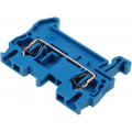 ST 2,5 BU 3031225; Splice terminal: rail; 0.08÷2.5mm2; ways: 1; terminals: 2; blue; PHOENIX CONTACT
