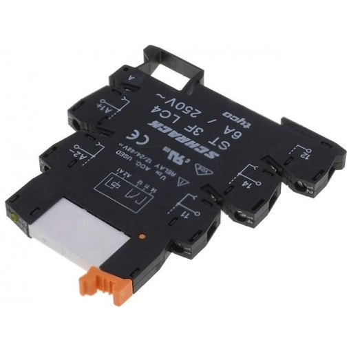 3-1416100-2; Relay: interface; SPDT; Ucoil: 24VDC; 6A; 6A/250VAC; 6A/28VDC; IP67; SCHRACK 3-1416100-2; Relay: interface; SPDT; Ucoil: 24VDC; 6A; 6A/250VAC; 6A/28VDC; IP67; SCHRACK