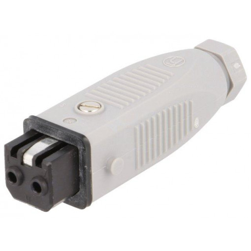 931264106 STAK 20; Connector: rectangular; ST; plug; female; PIN: 2; tinned; IP54; 16A; HIRSCHMANN 931264106 STAK 20; Connector: rectangular; ST; plug; female; PIN: 2; tinned; IP54; 16A; HIRSCHMANN