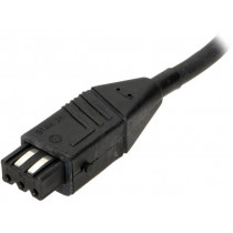 932187015 STAK 3 K 075 5 M; Connector: rectangular; ST; plug; female; PIN: 3; with lead; tinned; HIRSCHMANN 932187015 STAK 3 K 075 5 M; Connector: rectangular; ST; plug; female; PIN: 3; with lead; tinned; HIRSCHMANN