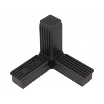 430076; Mounting coupler; for profiles; Mat: polyamide; -30÷100°C; I: 77mm; ELESA+GANTER