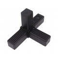 430083; Mounting coupler; for profiles; Mat: polyamide; -30÷100°C; I: 77mm; ELESA+GANTER 430083; Mounting coupler; for profiles; Mat: polyamide; -30÷100°C; I: 77mm; ELESA+GANTER