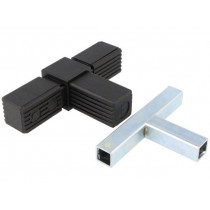 430118; Mounting coupler; for profiles; Mat: polyamide; -30÷100°C; I: 77mm; ELESA+GANTER