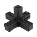 430136; Mounting coupler; for profiles; Mat: polyamide; -30÷100°C; I: 77mm; ELESA+GANTER 430136; Mounting coupler; for profiles; Mat: polyamide; -30÷100°C; I: 77mm; ELESA+GANTER