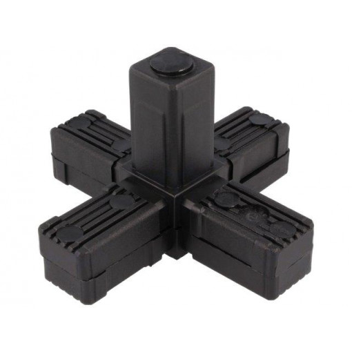 430136; Mounting coupler; for profiles; Mat: polyamide; -30÷100°C; I: 77mm; ELESA+GANTER