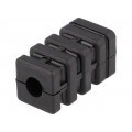 430223; Mounting coupler; for profiles; W: 22mm; H: 42mm; Mat: polyamide; ELESA+GANTER