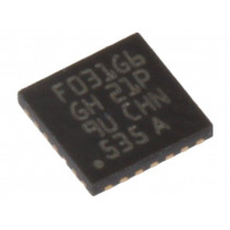 STM32F031G6U6; ARM microcontroller; Flash: 32kB; 48MHz; SRAM: 4kB; UFQFPN28; STMicroelectronics