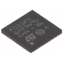 STM32F031K4U6; ARM microcontroller; Flash: 16kB; 48MHz; SRAM: 4kB; UFQFPN32; STMicroelectronics