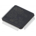 STM32F091RCT6; ARM microcontroller; Flash: 256kB; 48MHz; SRAM: 32kB; LQFP64; STMicroelectronics