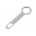 60-2814-51/0090; Solder lug terminal; 0.3mm; M4; screw; silver plated; brass; OSTERRATH