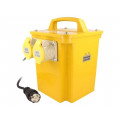 STO3300; Transformer: safety; 2.2/3.3kVA; 230VAC; 110V; IP44; 17.5kg; TOROIDY