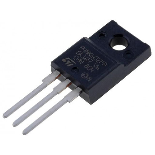 STP4NK60ZFP; Transistor: N-MOSFET; unipolar; 600V; 2.5A; 25W; TO220FP; STMicroelectronics