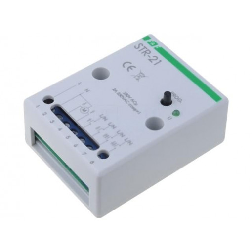 STR-21 230V; Blinds controller; IP20; 230VAC; wall mount; -25÷50°C; F&F