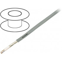 49680; Wire: control cable; SUPERTRONIC®-C-PURO; 10x0,34mm2; PUR; grey; HELUKABEL