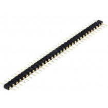 DS1004-1X32F1-2; Pin header; pin strips; male; PIN: 32; straight; 2.54mm; THT; 1x32; CONNFLY