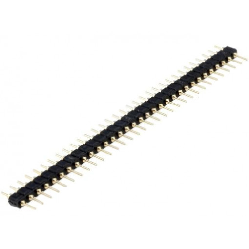 DS1004-1X32F1-2; Pin header; pin strips; male; PIN: 32; straight; 2.54mm; THT; 1x32; CONNFLY