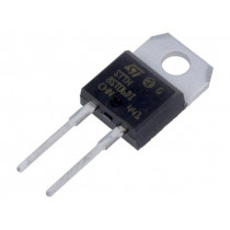 STTH8ST06DI; Diode: rectifying; THT; 600V; 8A; tube; Ifsm: 55A; TO220ACIns; 13ns; STMicroelectronics