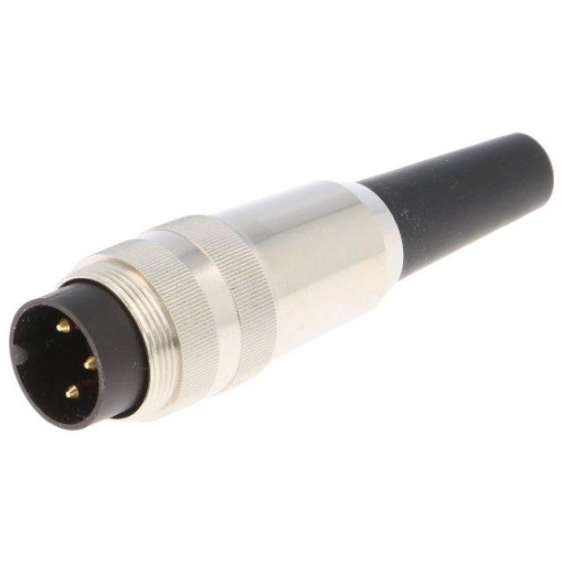SV 30; Connector: M16; plug; male; soldering; for cable; PIN: 3; 5A; 250V; LUMBERG