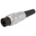 SV 40; Connector: M16; plug; male; soldering; for cable; PIN: 4; 5A; 250V; LUMBERG SV 40; Connector: M16; plug; male; soldering; for cable; PIN: 4; 5A; 250V; LUMBERG