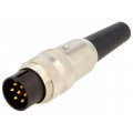 SV 70; Connector: M16; plug; male; soldering; for cable; PIN: 7; 5A; 250V; LUMBERG SV 70; Connector: M16; plug; male; soldering; for cable; PIN: 7; 5A; 250V; LUMBERG
