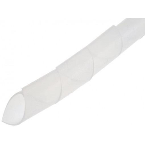 ; Spiral wrapping; ØBundle : 25÷50mm; polyetylene; natural; L: 10m; KSS WIRING